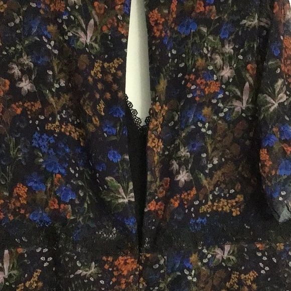 NWT Hope & Ivy Plunge Ruffle MIDI Dress Plus Size - Picture 10 of 13